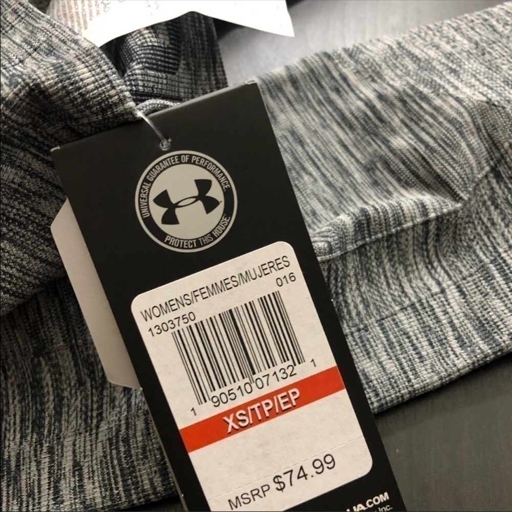Under Armour Seamless Gray Compression Leggings XS - Picture 8 of 8